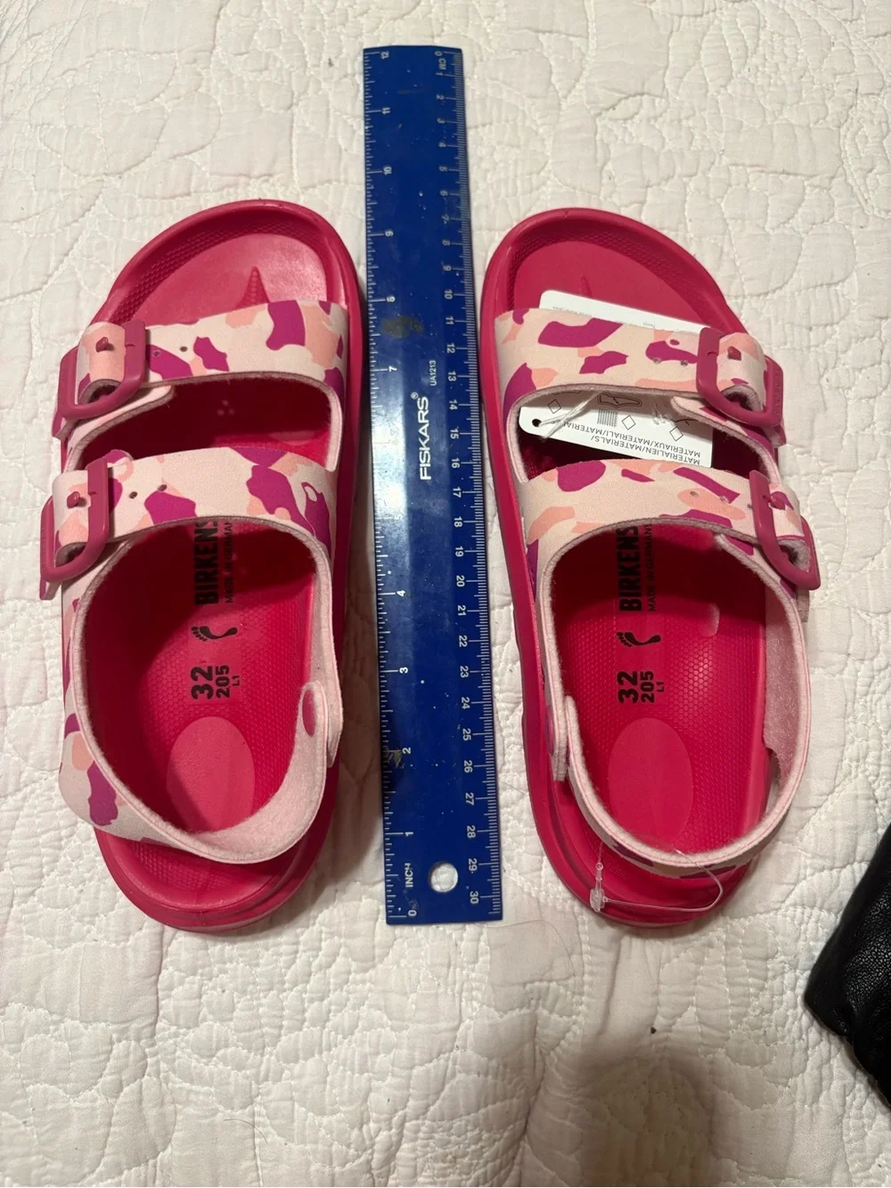 Birkenstock bright pink